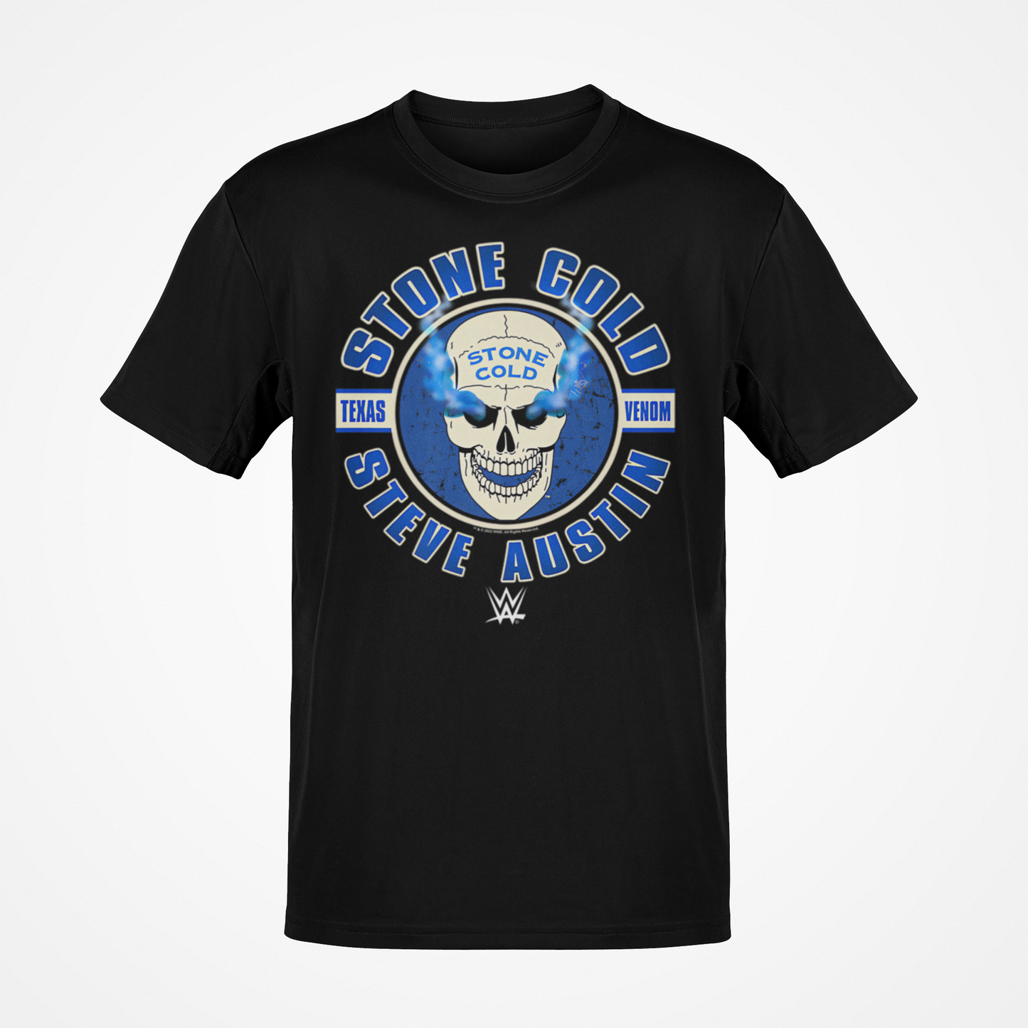 Stone Cold Steve Austin Texas Venom Smoking Skull T-shirt
