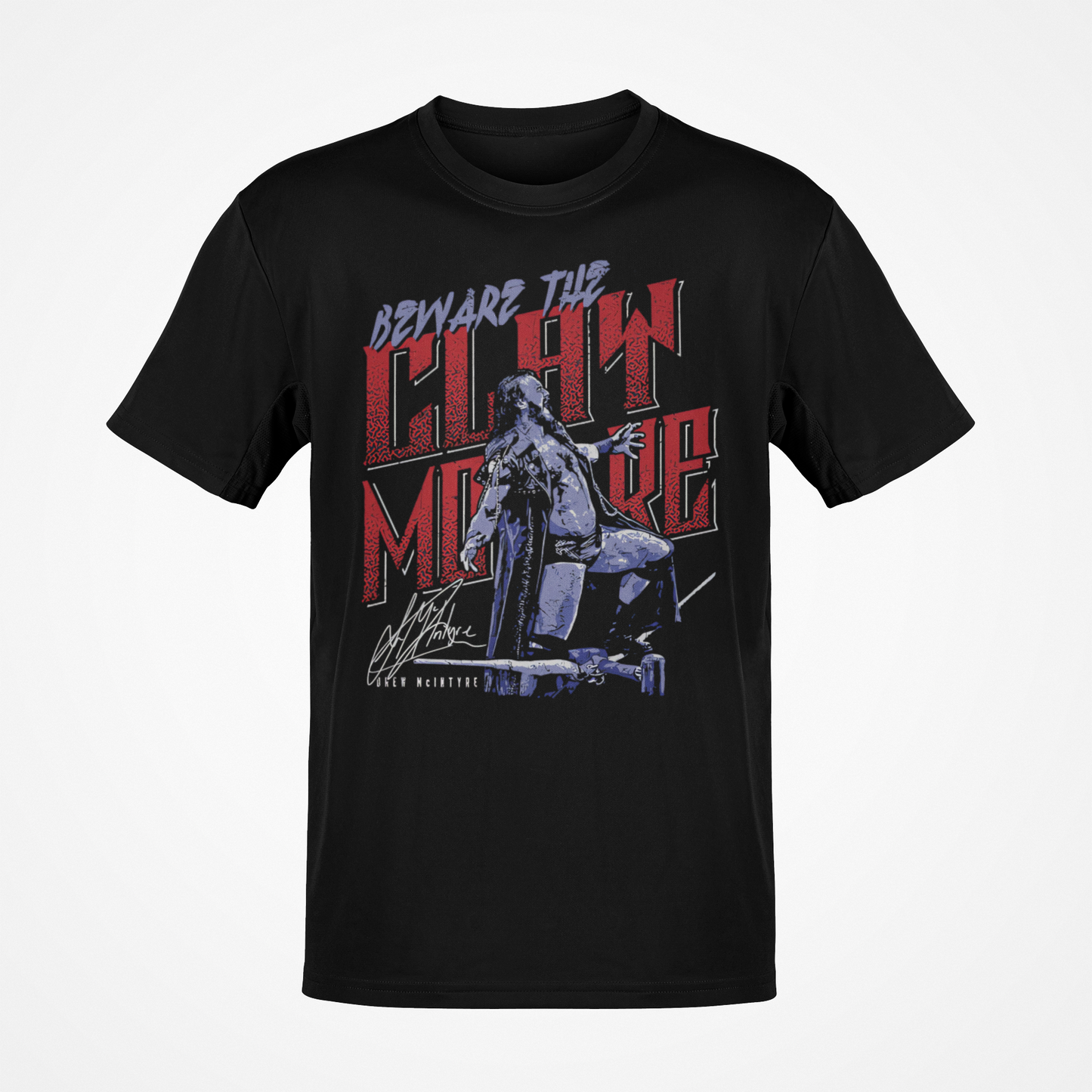 Drew McIntyre Beware The Claymore T-shirt