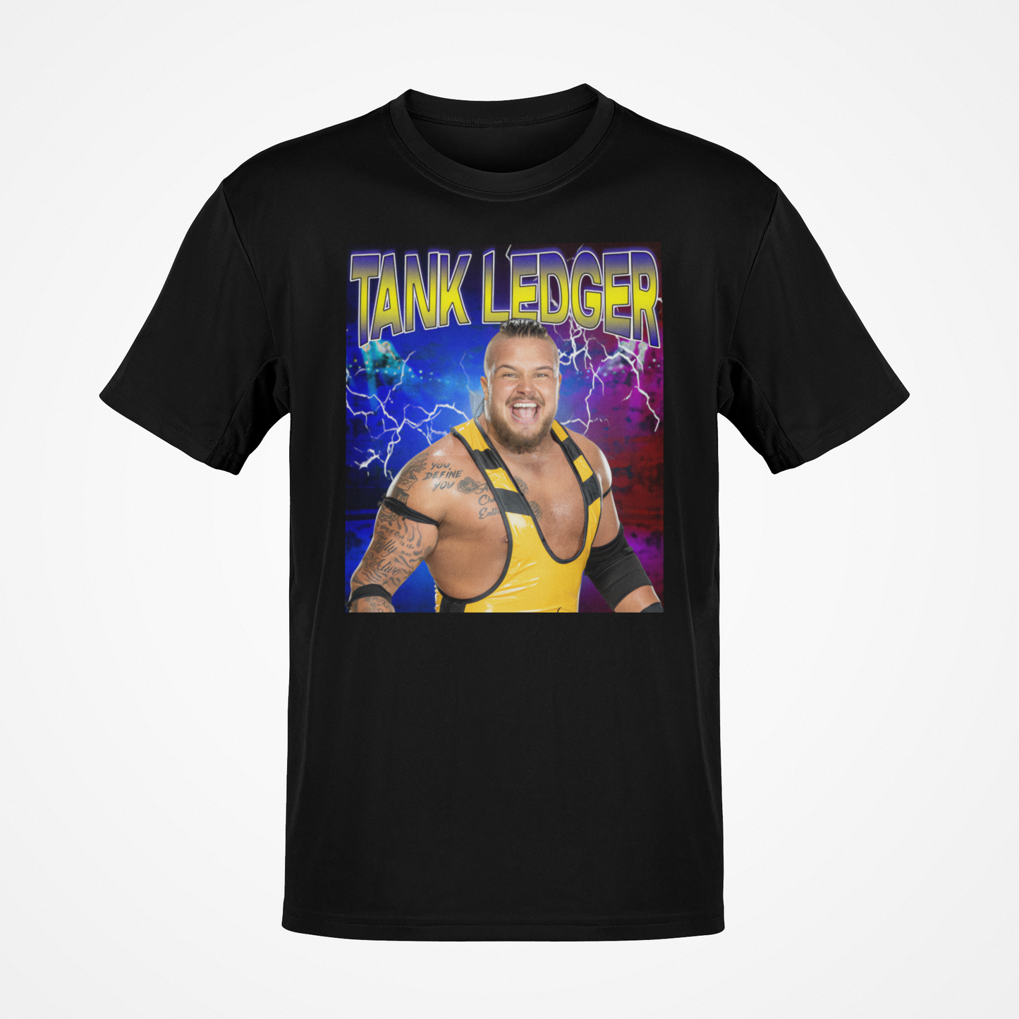 Tank Ledger Highlight Black T-shirt