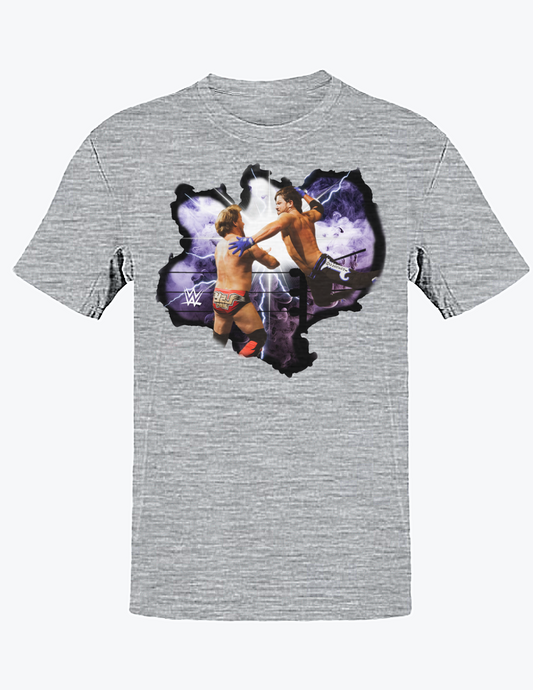 AJ Styles Flying Phenomenal Forearm Grey T-shirt