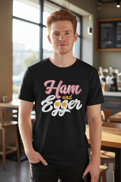 Bobby The Brain Heenan Ham and Egger Black T-shirt