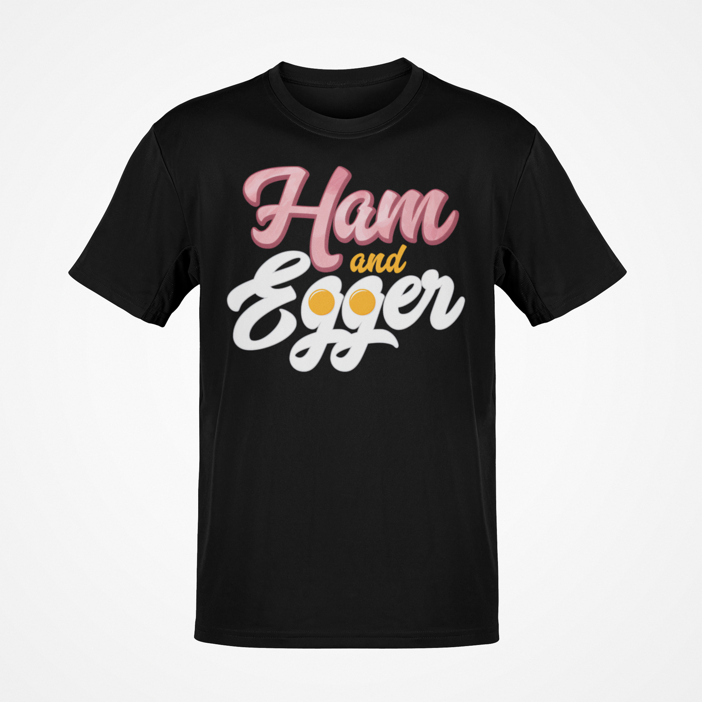 Bobby The Brain Heenan Ham and Egger Black T-shirt
