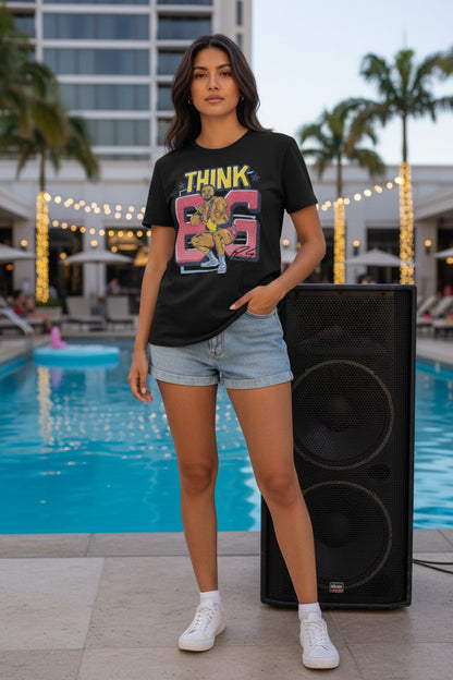 Big E Think BIG Black T-shirt