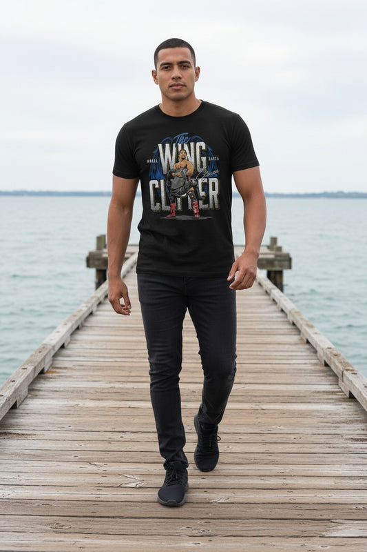 Angel Garza Wing Clipper Black T-shirt