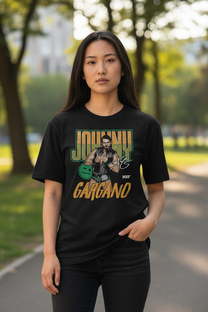 Johnny Gargano NXT Pose Black T-shirt