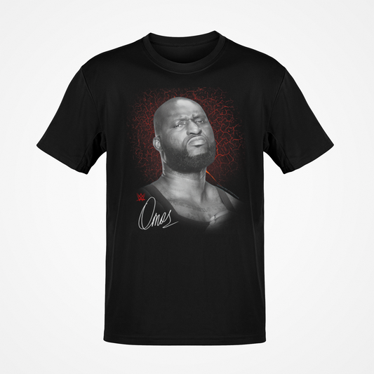 Omos Red Lightning Black T-shirt