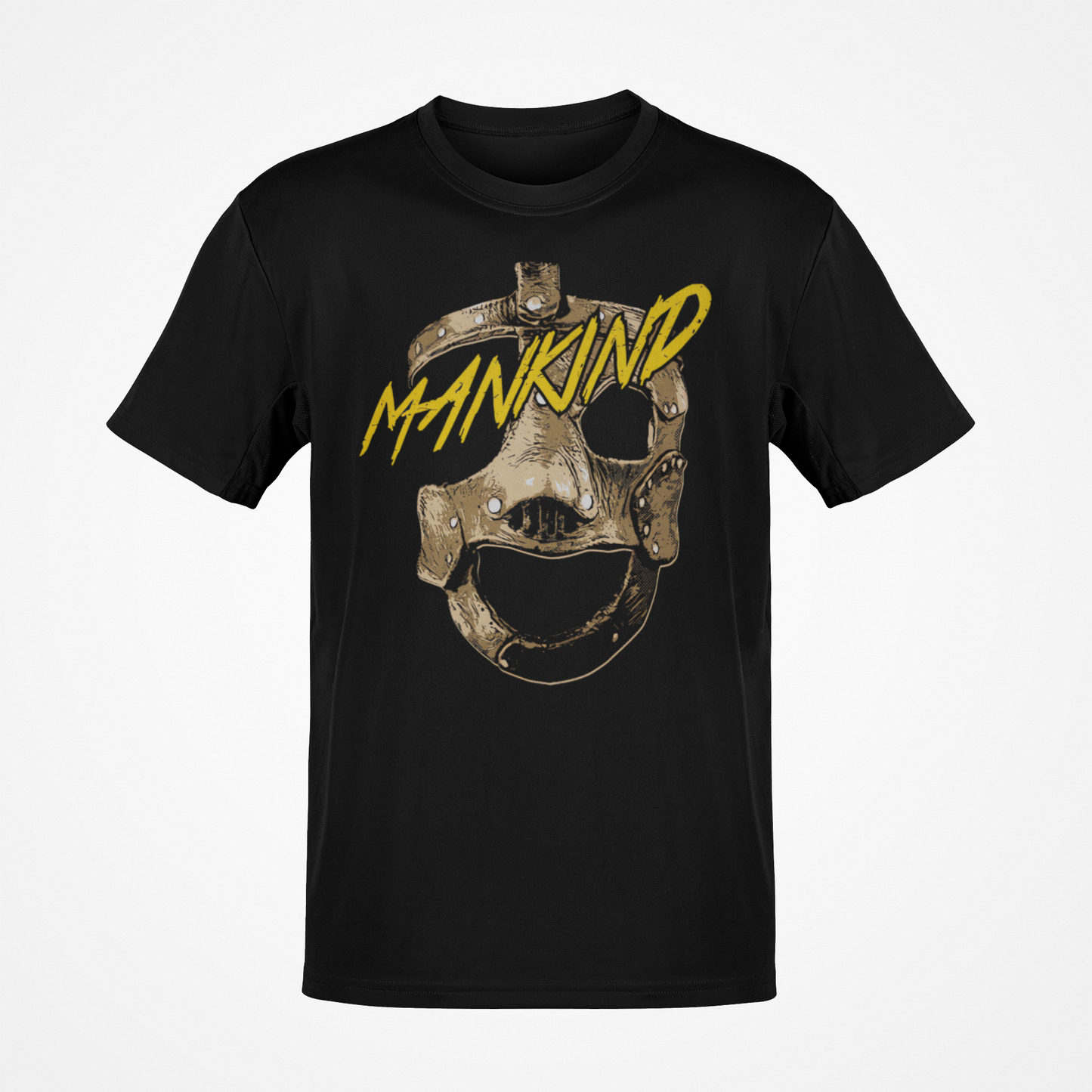 Mankind Big Mask Black T-shirt