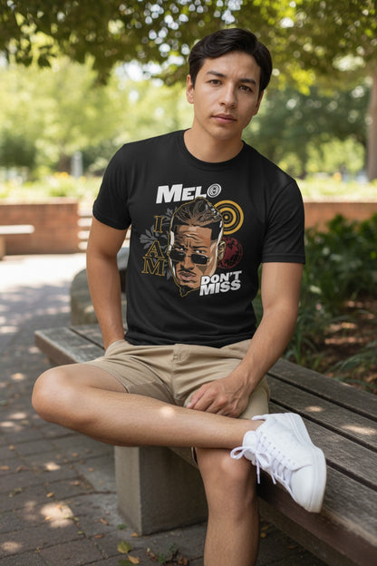 Carmelo Hayes I Am Melo Dont Miss Black T-shirt