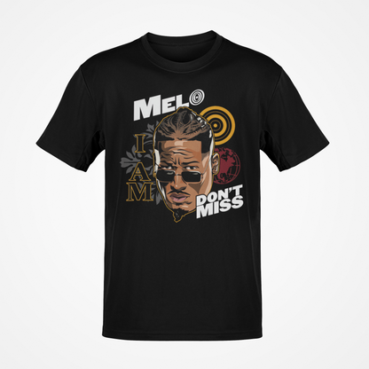 Carmelo Hayes I Am Melo Dont Miss Black T-shirt