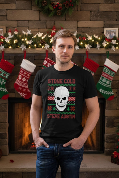 Stone Cold Steve Austin 3:16 Ugly Christmas T-shirt