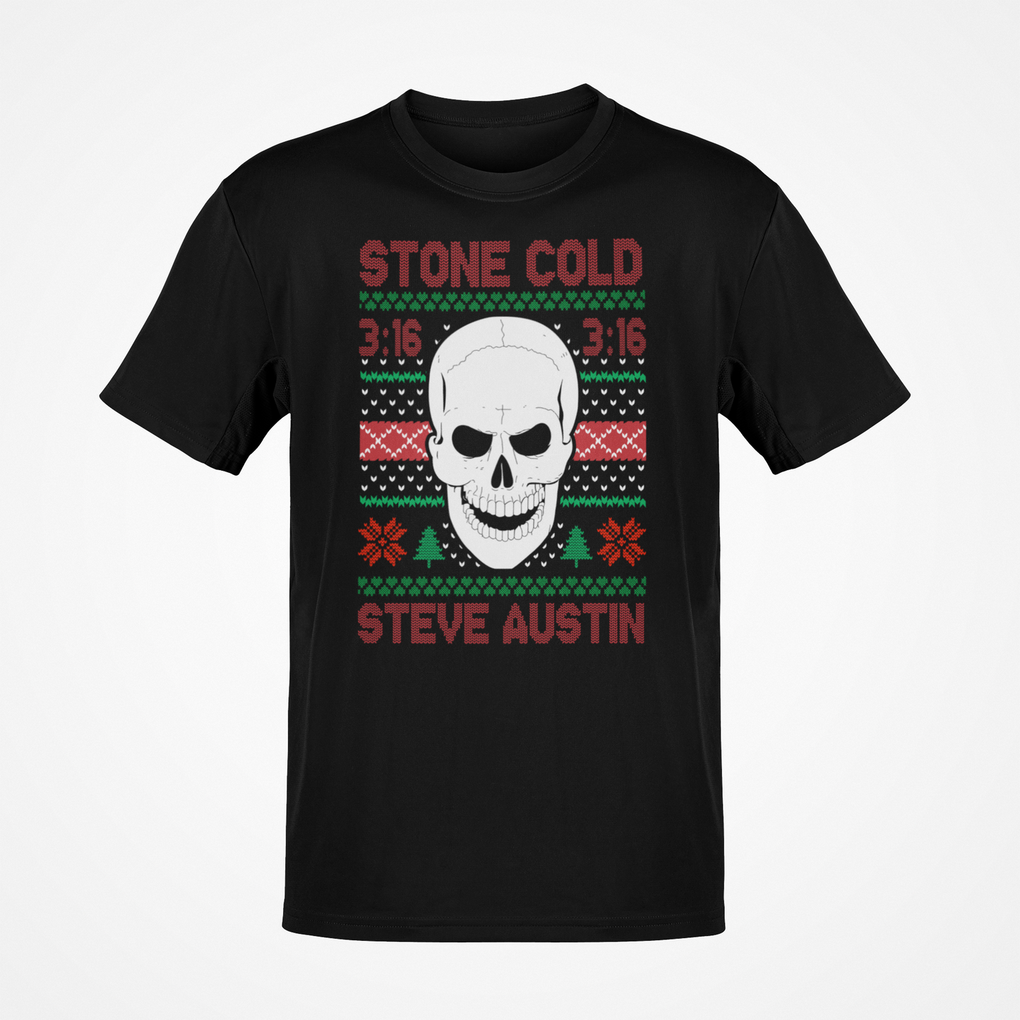 Stone Cold Steve Austin 3:16 Ugly Christmas T-shirt