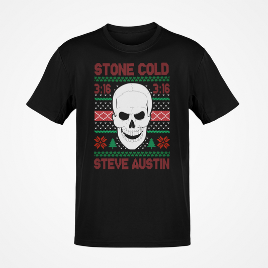 Stone Cold Steve Austin 3:16 Ugly Christmas T-shirt
