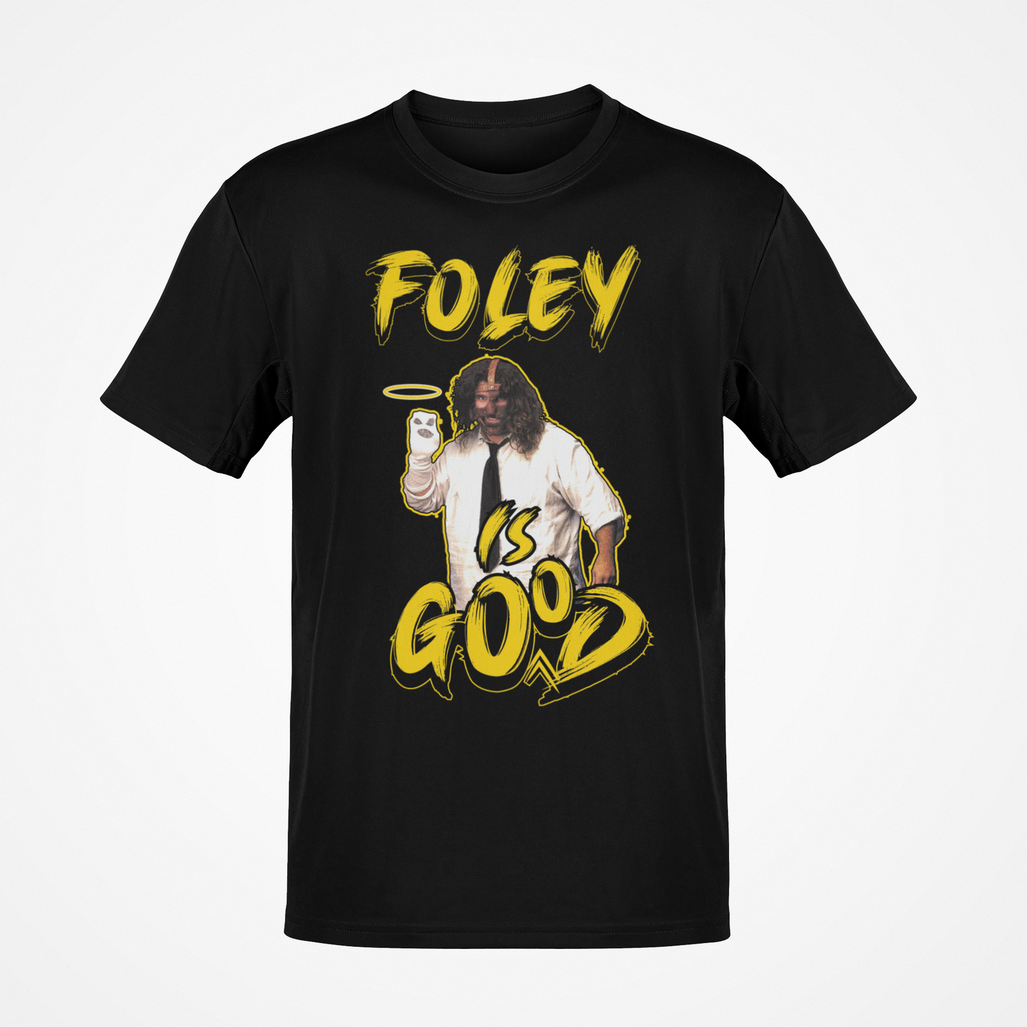 Mick Foley Is Good Mankind Mens Black T-shirt