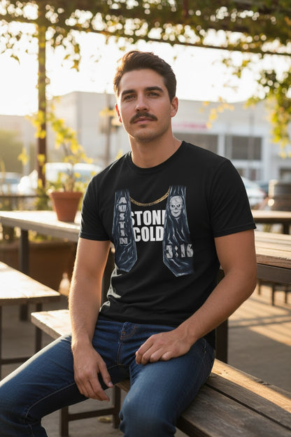 Stone Cold Steve Austin Mock Vest T-shirt
