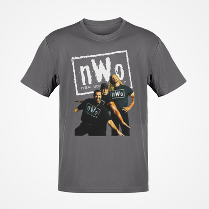 nWo New World Order Trio Mens T-shirt Hogan Hall Nash