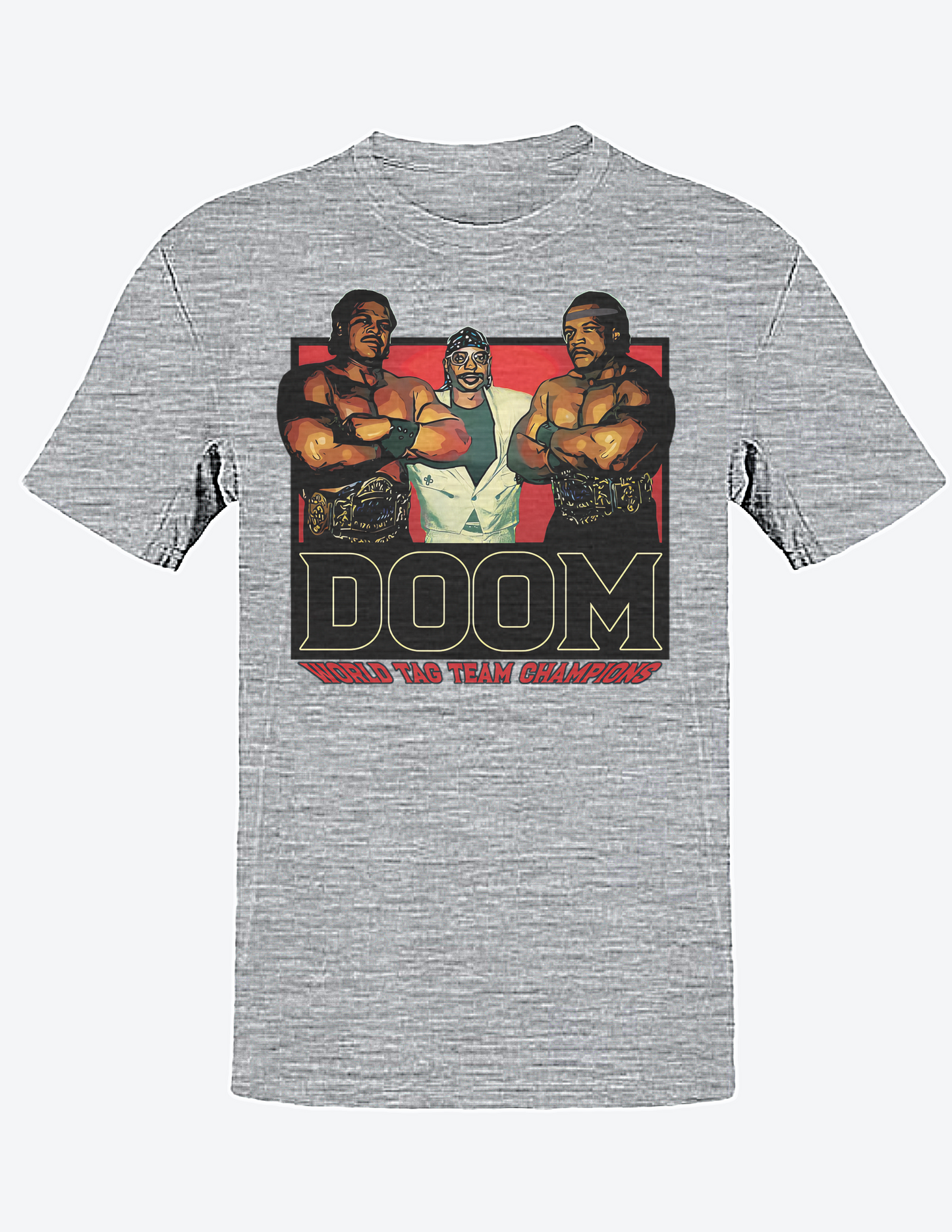 Doom WWF Tag Team Champions Ron Simmons Butch Reed T-shirt