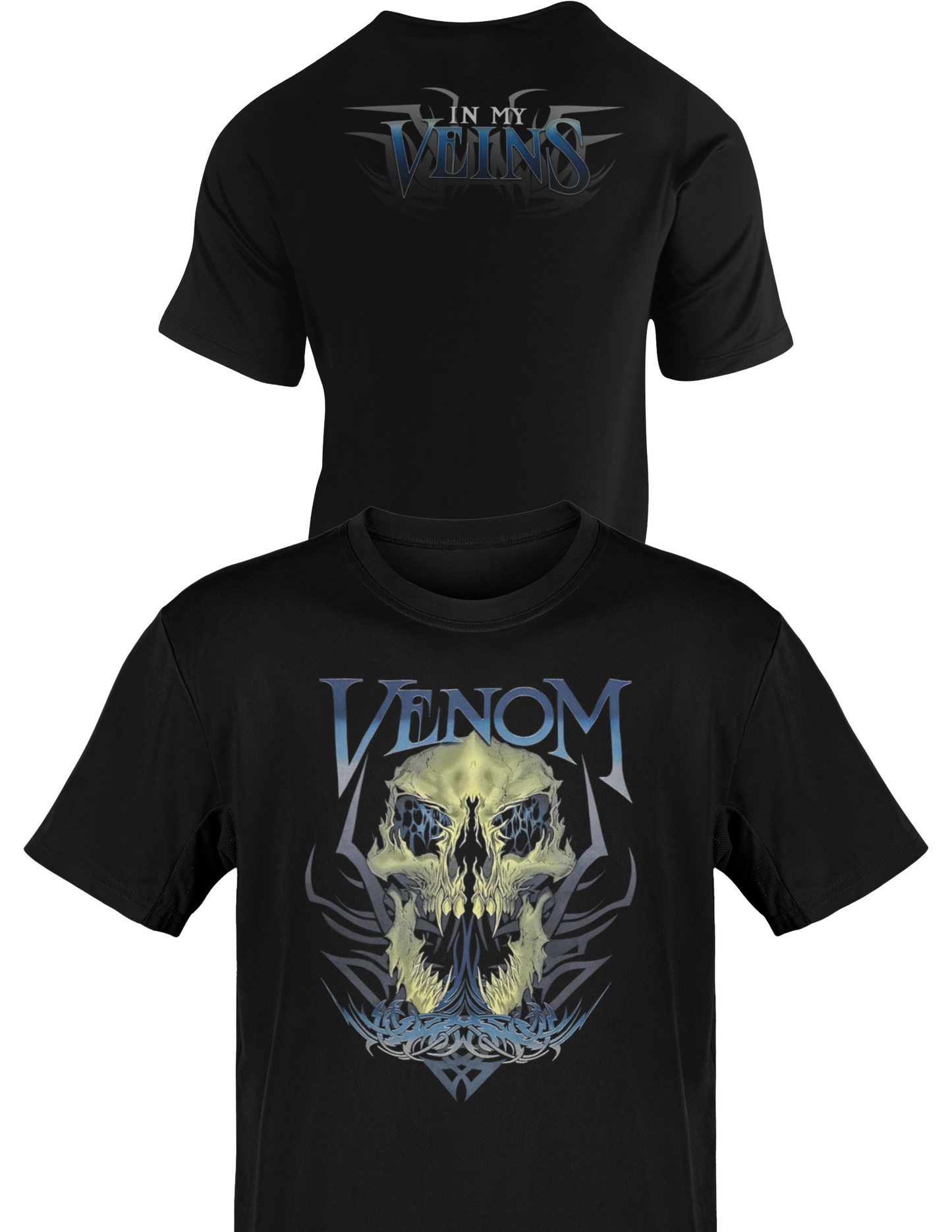 Randy Orton Venom in my Veins Skull T-shirt