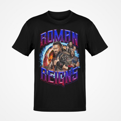 Roman Reigns Total Dominance Mens Black T-shirt