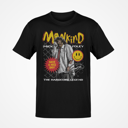 Mankind Mick Foley Hardcore Legend T-shirt