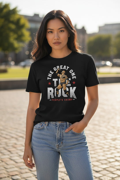 The Rock The Great One Peoples Champ T-shirt