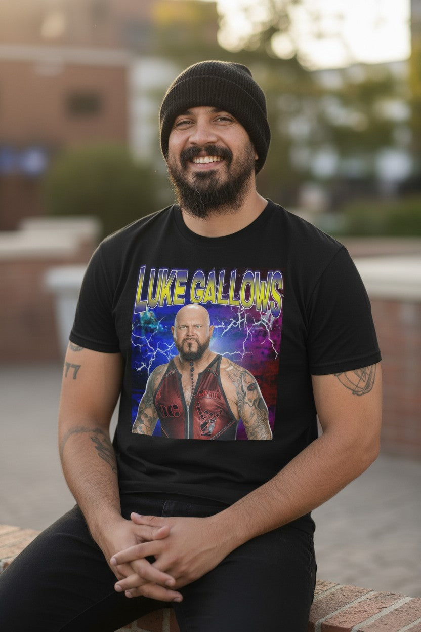 Luke Gallows Highlight Black T-shirt