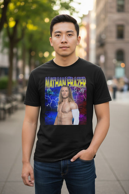 Nathan Frazer Highlight Black T-shirt