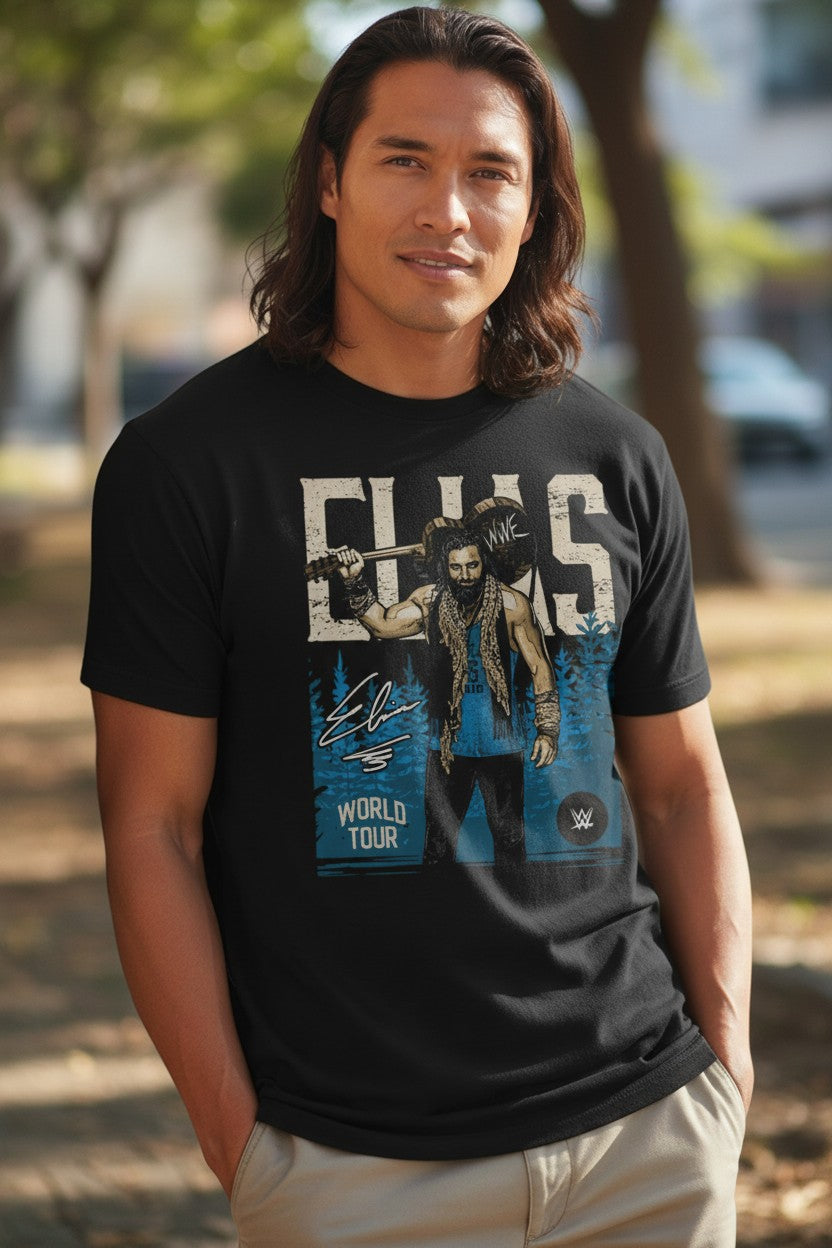 Elias World Tour Guitar Black T-shirt