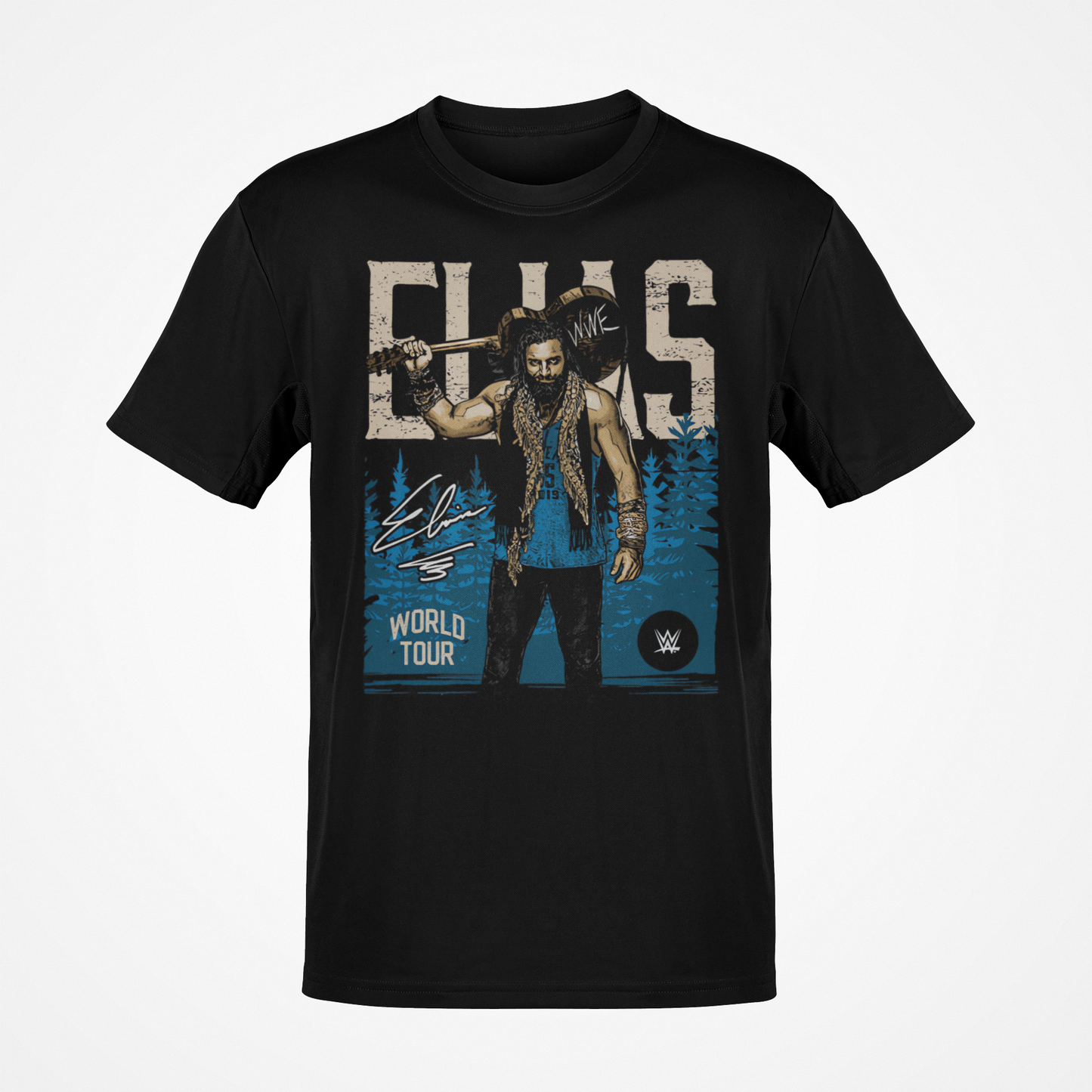 Elias World Tour Guitar Black T-shirt