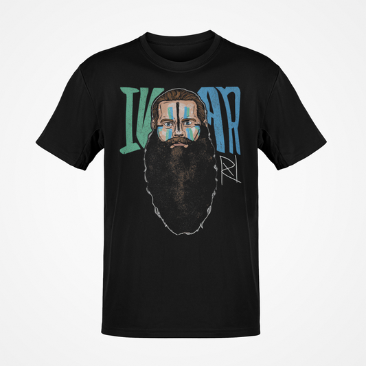 Ivar Big Beard Black T-shirt