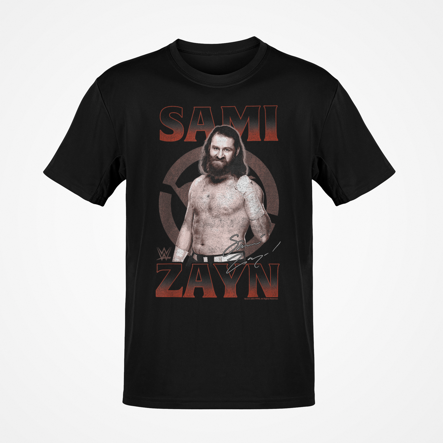 Sami Zayn Signature Black T-shirt