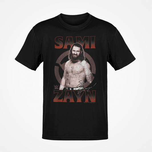 Sami Zayn Signature Black T-shirt