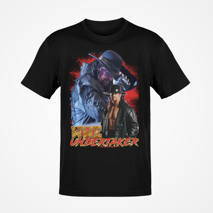 Undertaker Hat Tilt Duo Mens Black T-shirt WWE