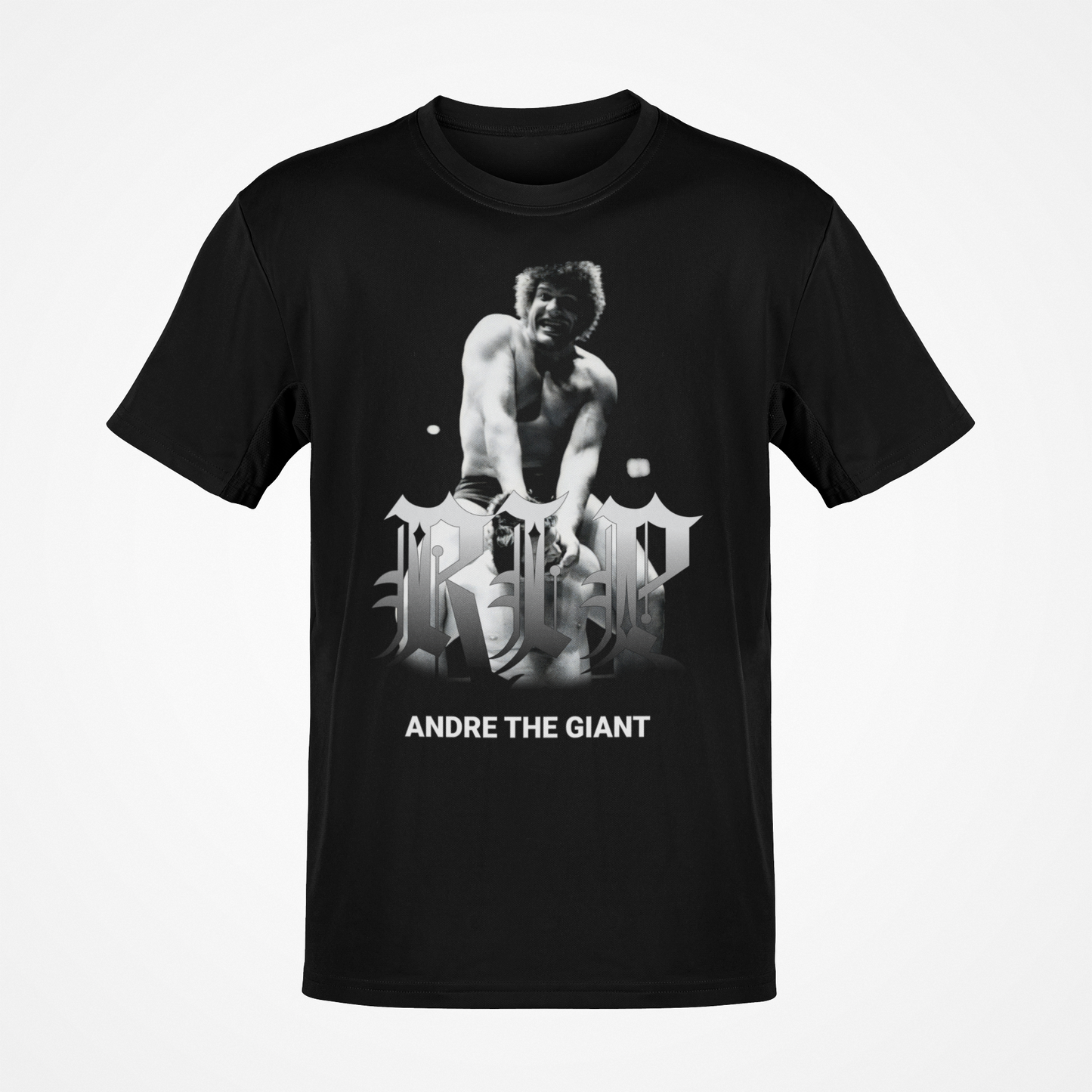 Andre the Giant RIP Black T-shirt