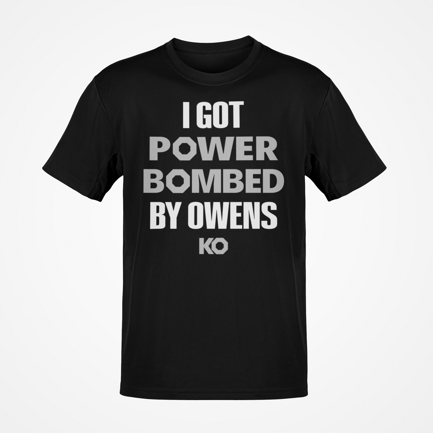 Kevin Owens I Got Power Bombed Mens Black T-shirt