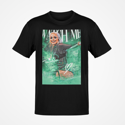 Liv Morgan Watch Me Poster Print Black T-shirt