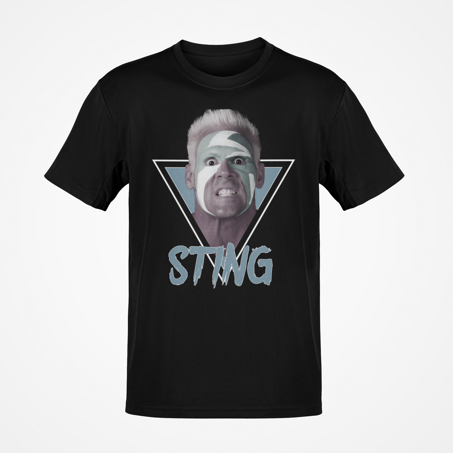 Sting Painted Face Mens Black T-shirt