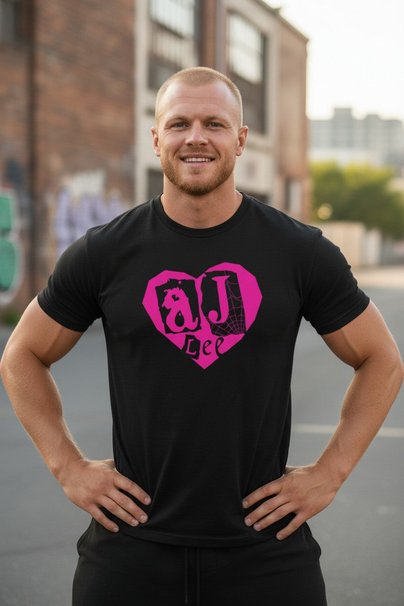 AJ Lee Pink Logo Heartbreaker T-shirt