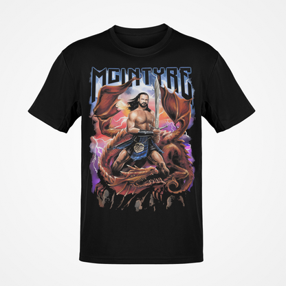 Drew McIntyre Scottish Warrior Medieval T-shirt