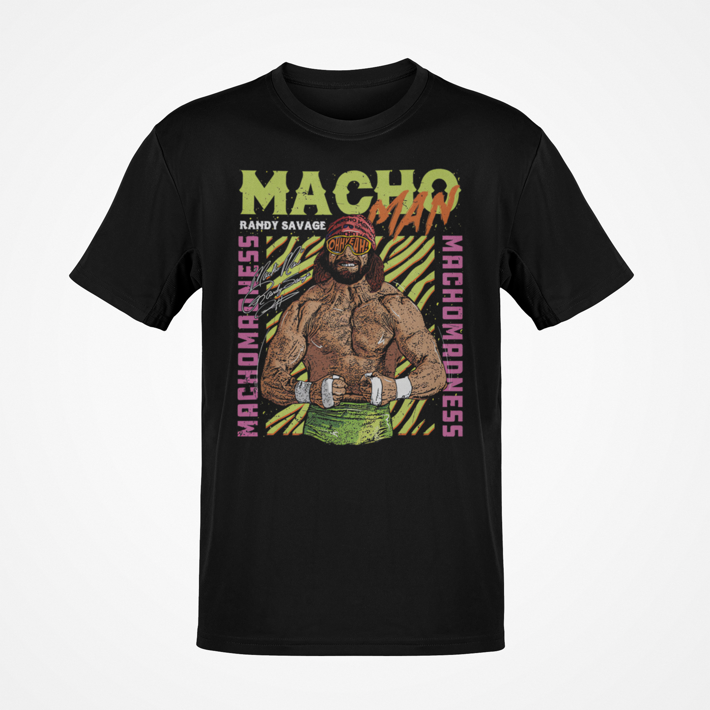 Macho Man Randy Savage Madness Flex T-shirt