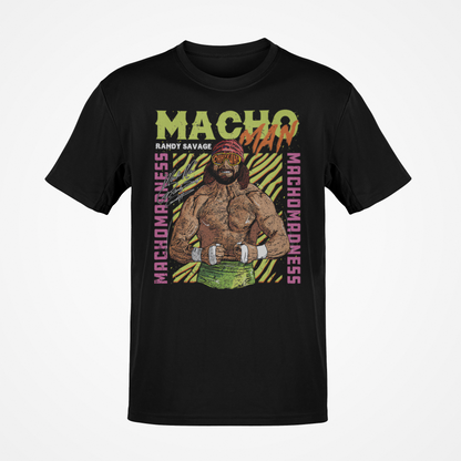 Macho Man Randy Savage Madness Flex T-shirt