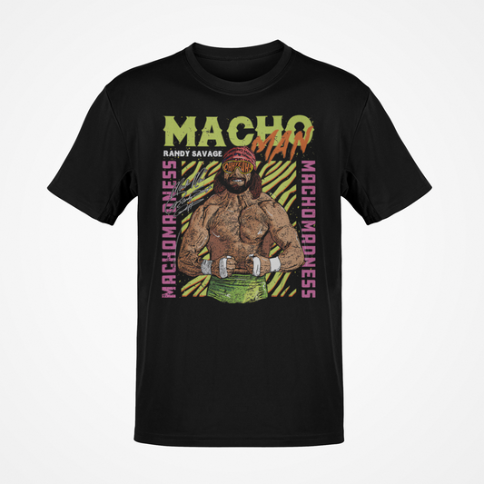 Macho Man Randy Savage Madness Flex T-shirt