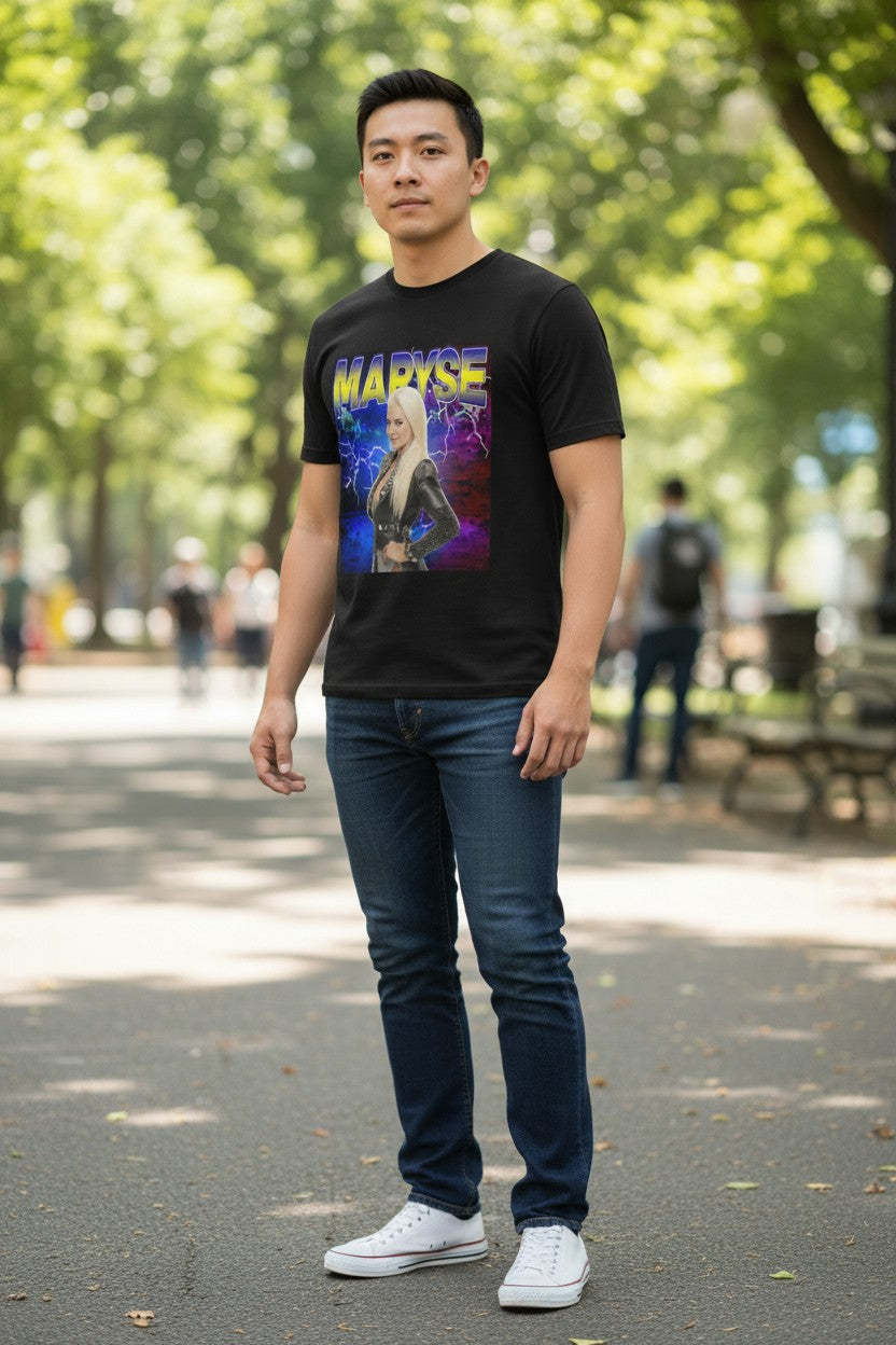 Maryse Highlight Black T-shirt