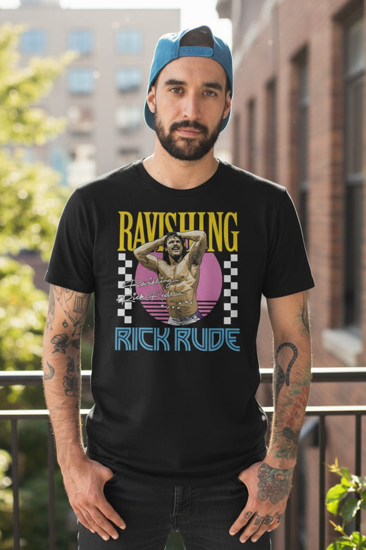 Ravishing Rick Rude Signature Black T-shirt
