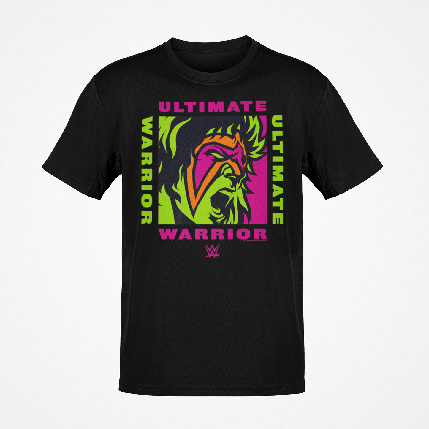Ultimate Warrior Big Face Black T-shirt