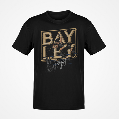 Bayley Flying Elbow Drop Black T-shirt