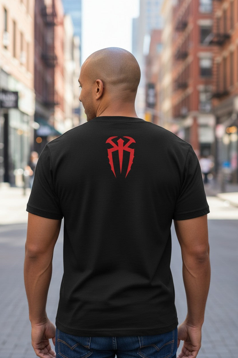 Roman Reigns Undisputed Tribal Chief Mens Black T-shirt