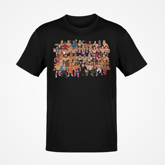 1991 Full WWE Roster Attitude Era T-shirt