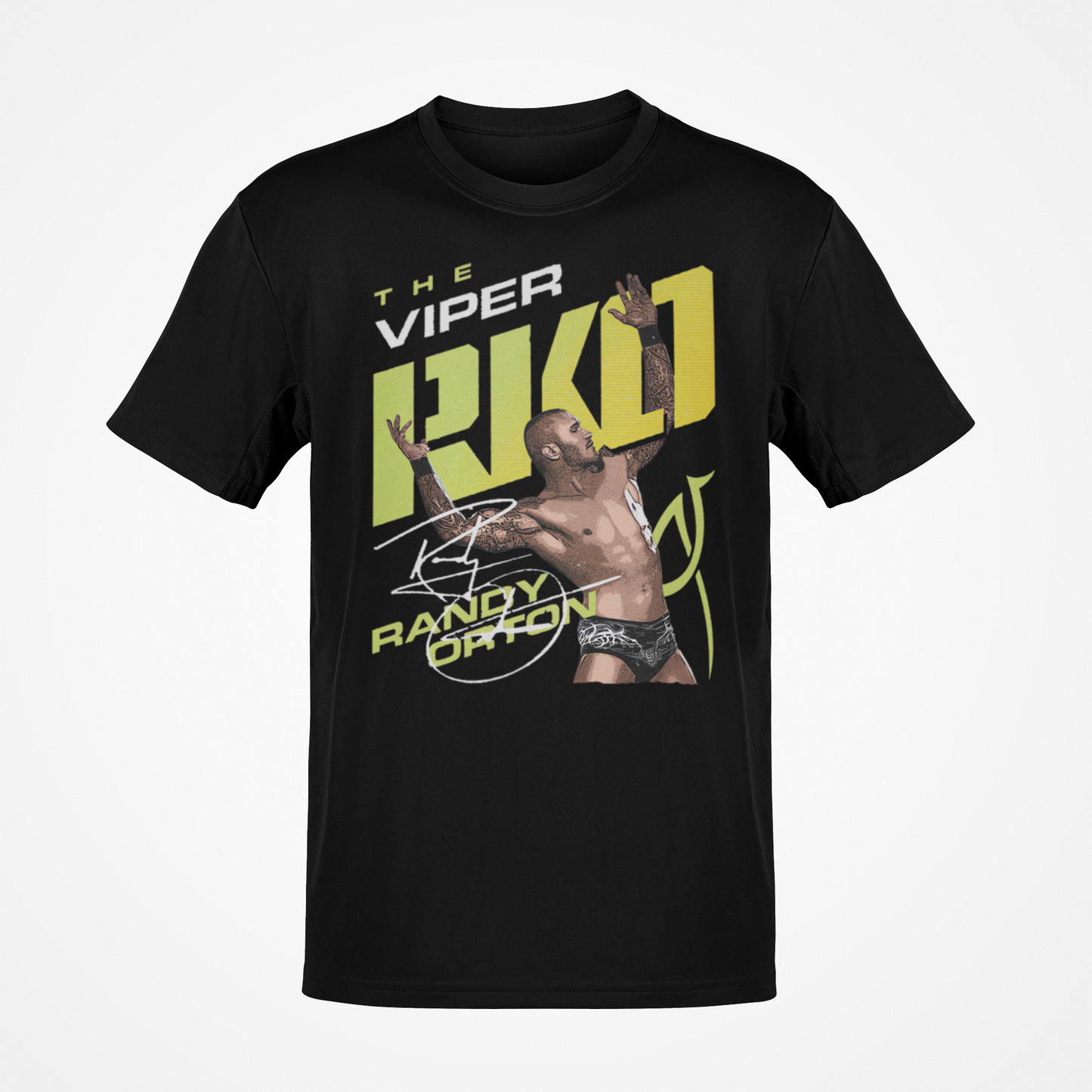 Randy Orton Viper RKO Pose Black T-shirt