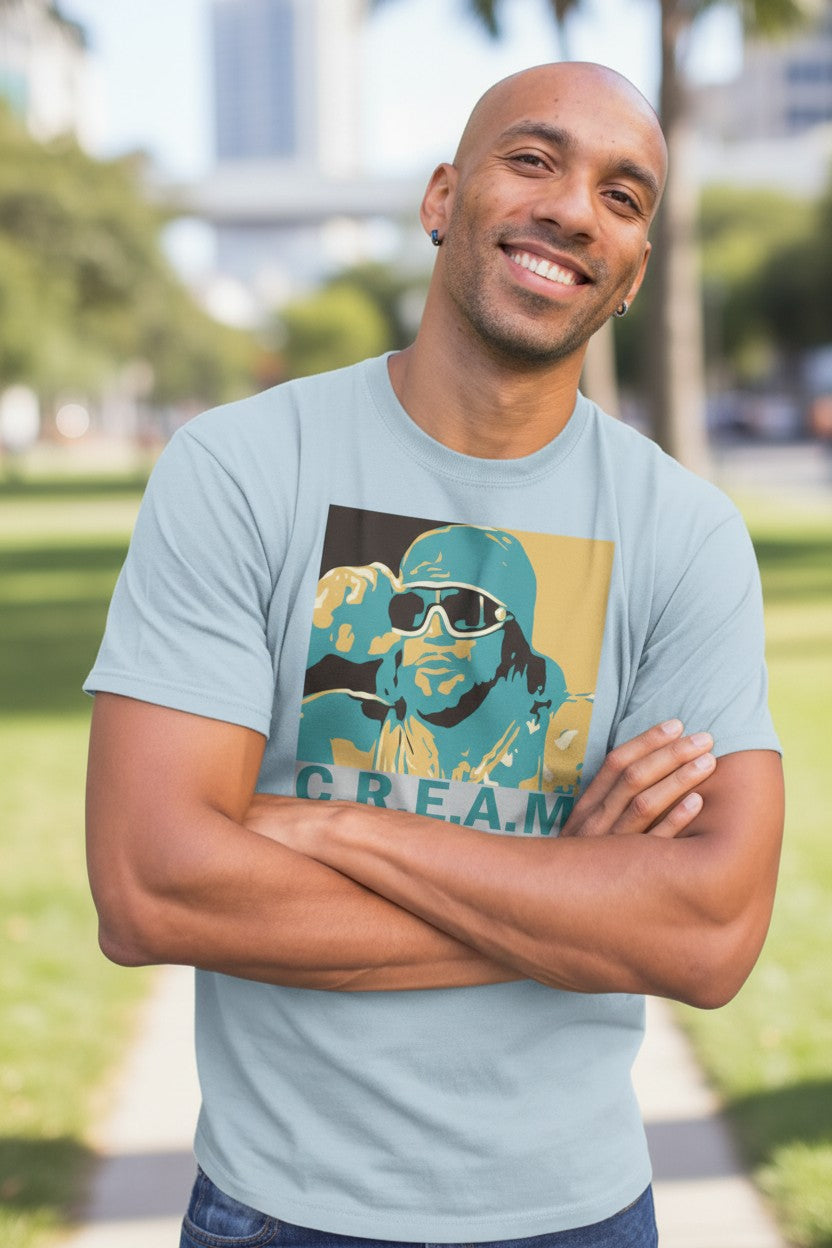 Macho Man Randy Savage Cream of the Crop Blue T-shirt