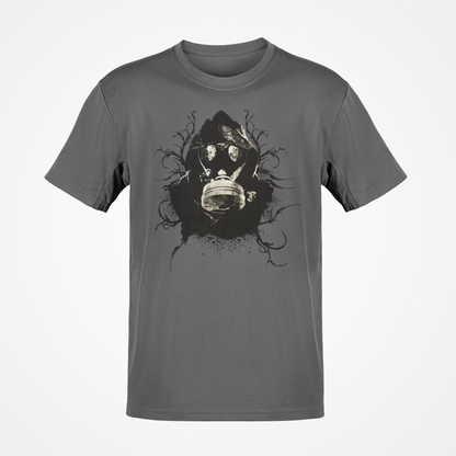 Randy Orton Gas Mask Mens Grey T-shirt